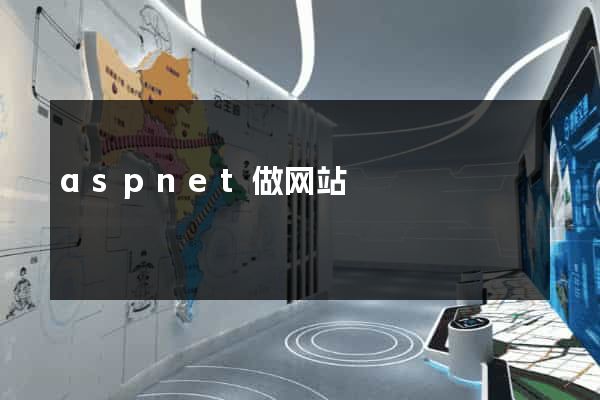 aspnet做网站