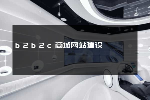 b2b2c商城网站建设