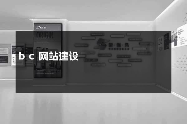 bc网站建设