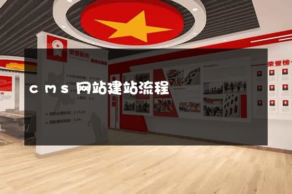 cms网站建站流程