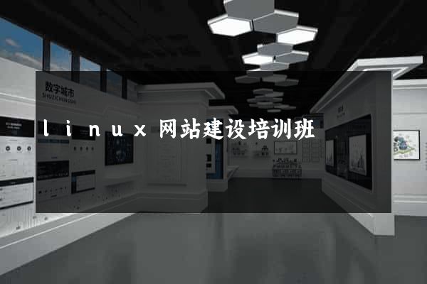 linux网站建设培训班
