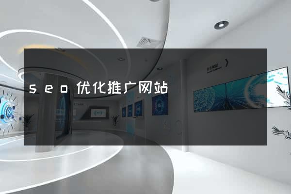 seo优化推广网站