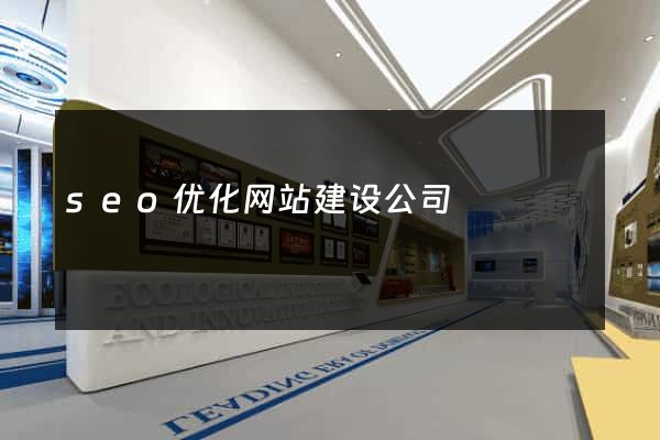 seo优化网站建设公司