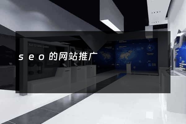 seo的网站推广