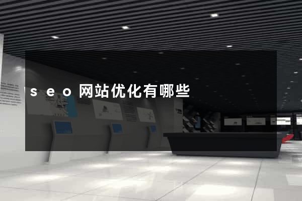 seo网站优化有哪些