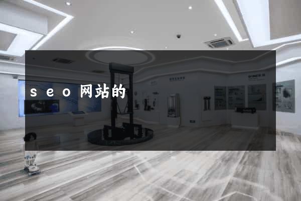 seo网站的