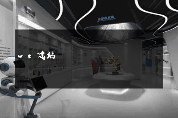ws建站
