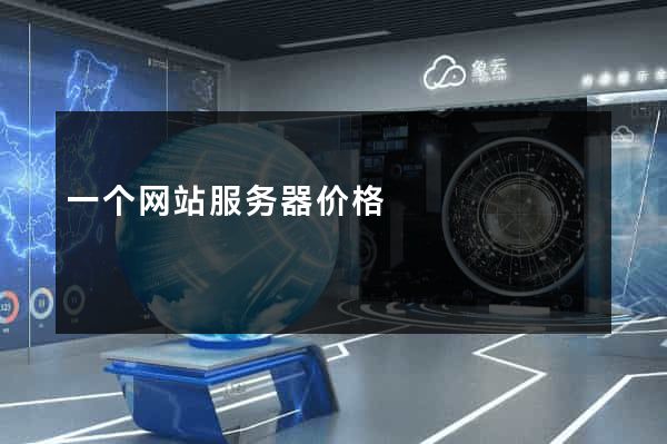 一个网站服务器价格
