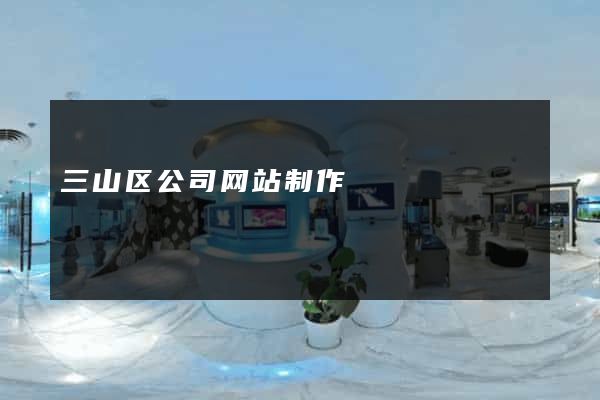 三山区公司网站制作