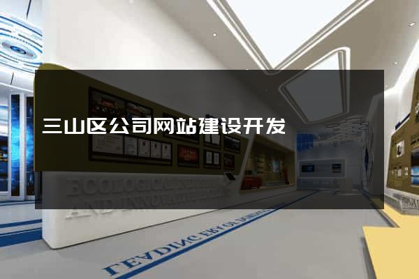 三山区公司网站建设开发