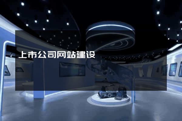 上市公司网站建设