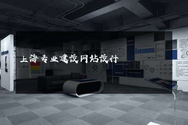 上海专业建设网站设计