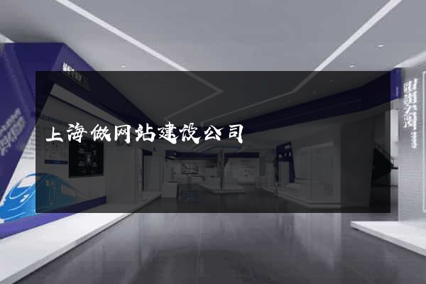 上海做网站建设公司
