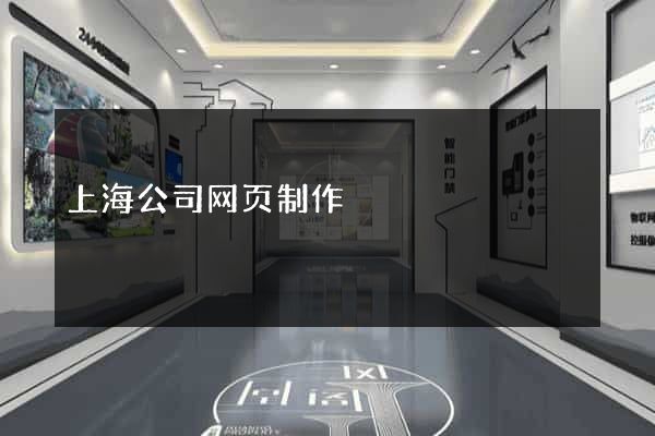 上海公司网页制作