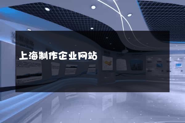 上海制作企业网站