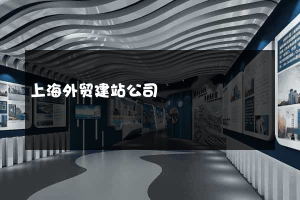 上海外贸建站公司