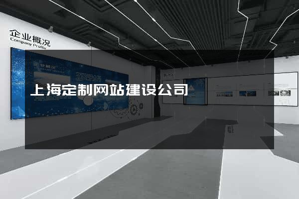 上海定制网站建设公司