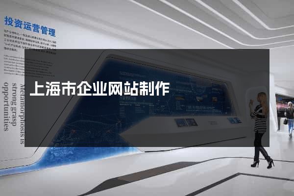 上海市企业网站制作