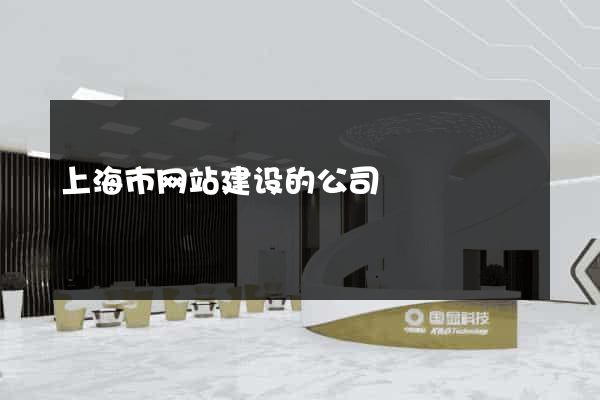 上海市网站建设的公司