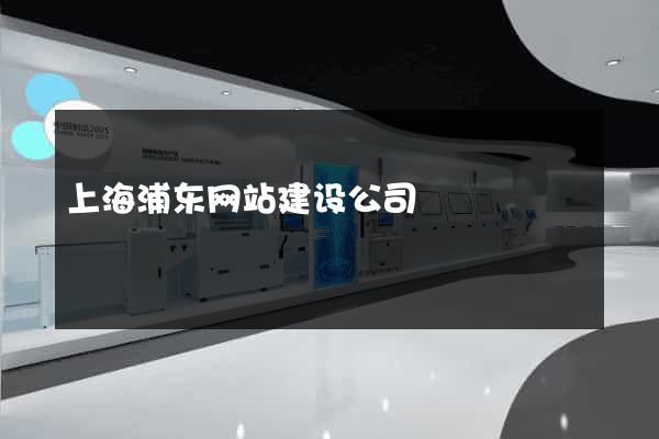 上海浦东网站建设公司