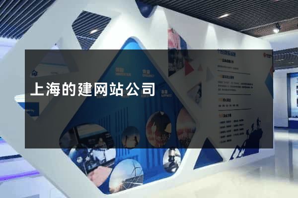 上海的建网站公司