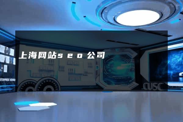 上海网站seo公司