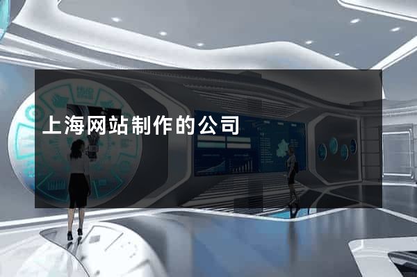 上海网站制作的公司