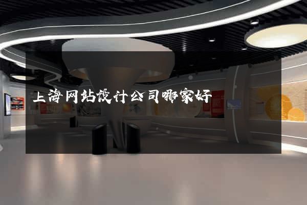 上海网站设计公司哪家好