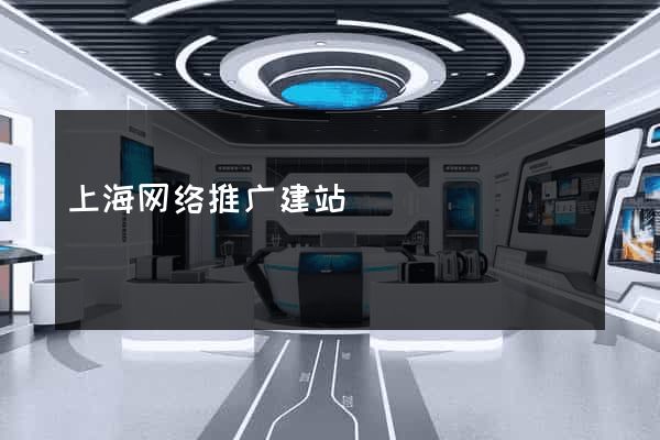 上海网络推广建站
