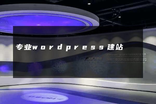 专业wordpress建站