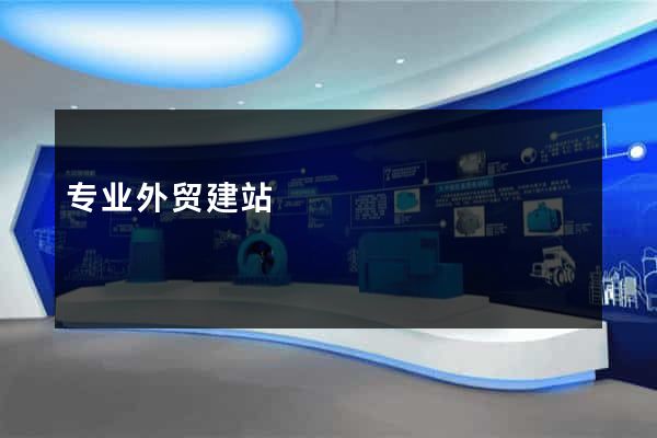 专业外贸建站