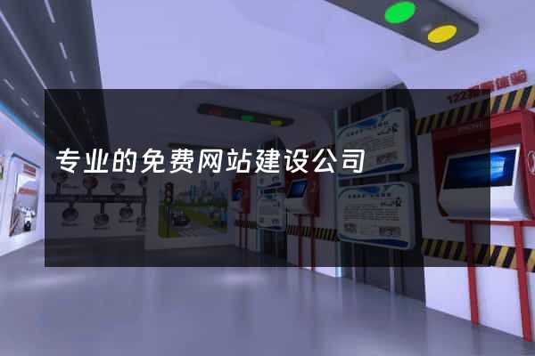 专业的免费网站建设公司