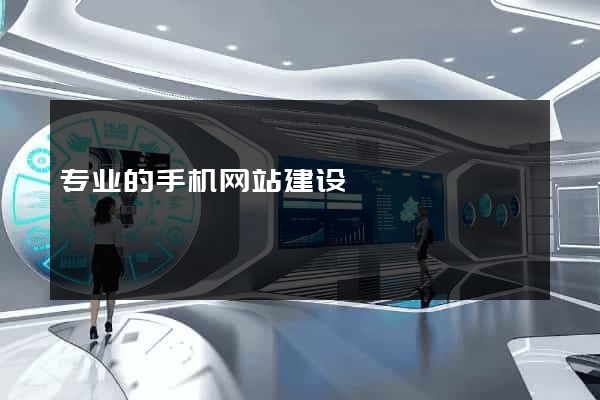 专业的手机网站建设