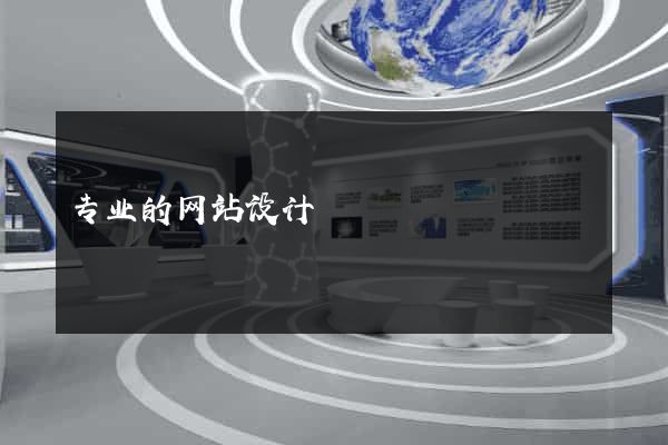 专业的网站设计