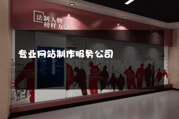 专业网站制作服务公司