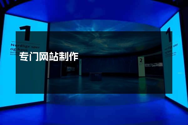 专门网站制作