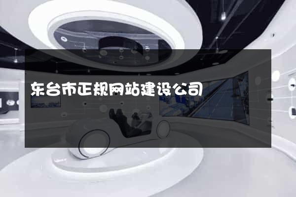 东台市正规网站建设公司