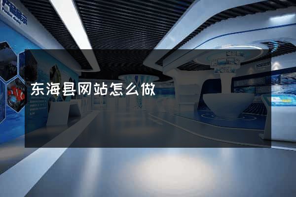 东海县网站怎么做