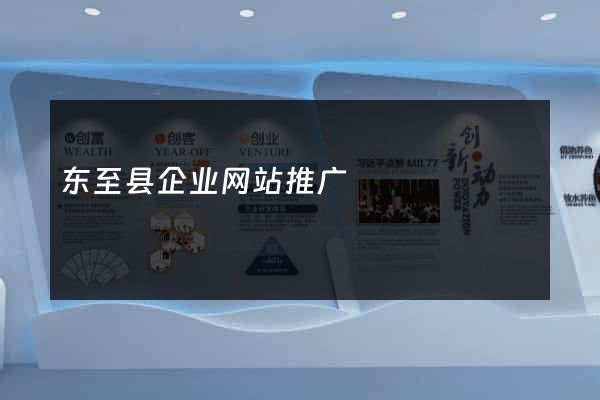 东至县企业网站推广