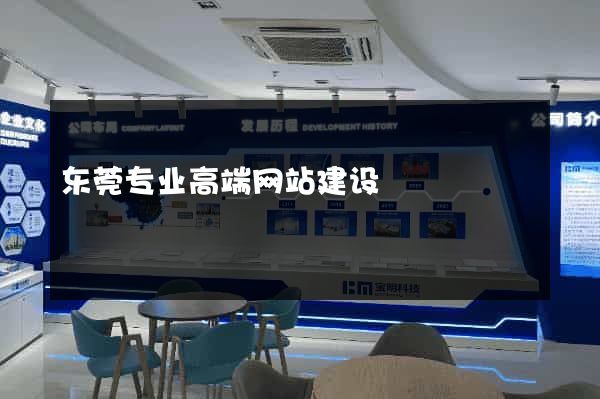 东莞专业高端网站建设