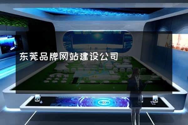 东莞品牌网站建设公司