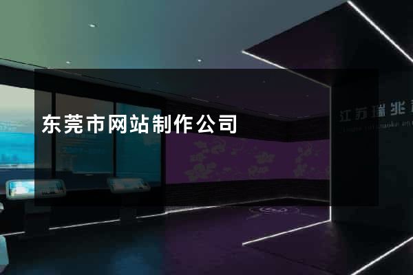 东莞市网站制作公司