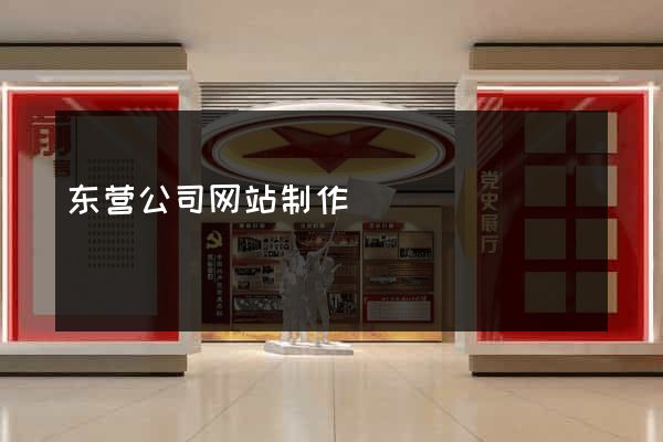 东营公司网站制作