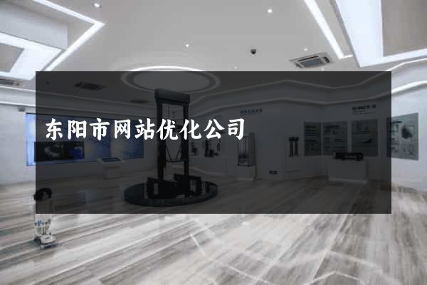 东阳市网站优化公司