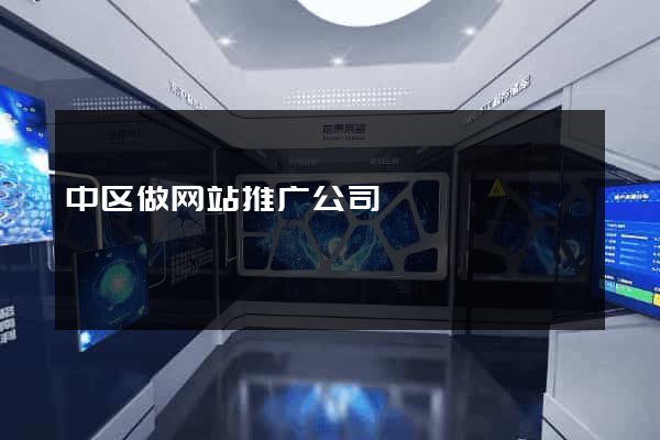 中区做网站推广公司