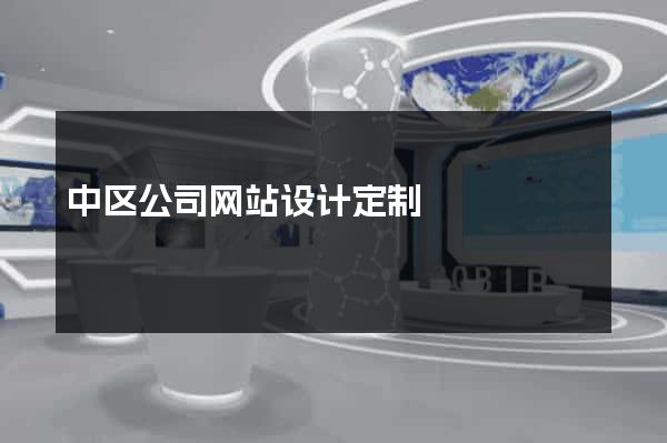 中区公司网站设计定制