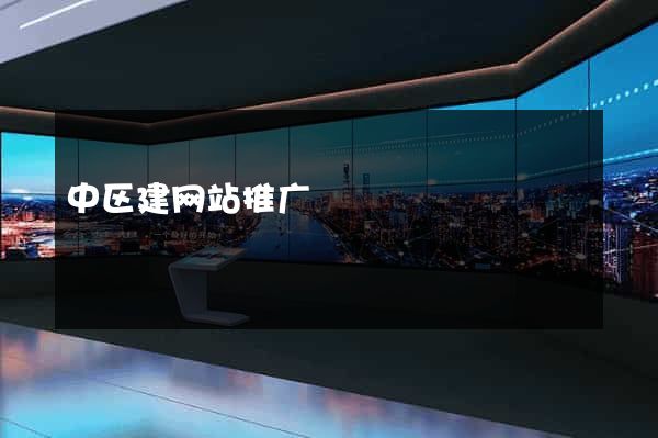中区建网站推广