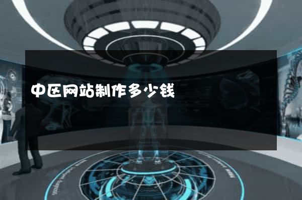 中区网站制作多少钱