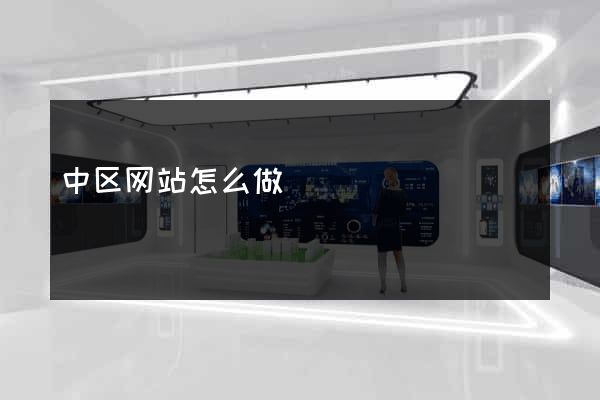 中区网站怎么做