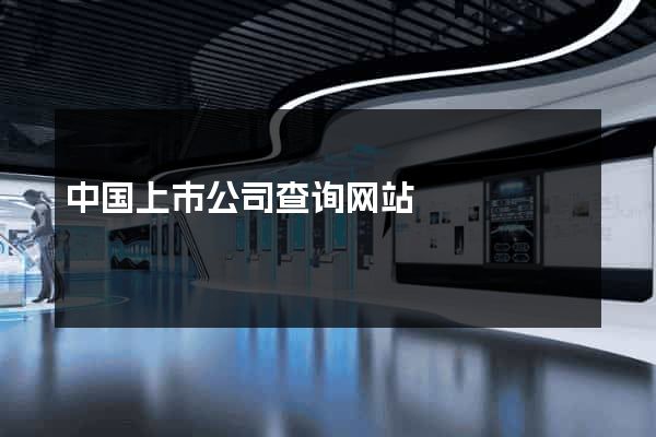 中国上市公司查询网站
